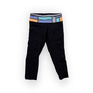 Lululemon Wunder Under Reversible Low-Rise Crop Leggings, 4